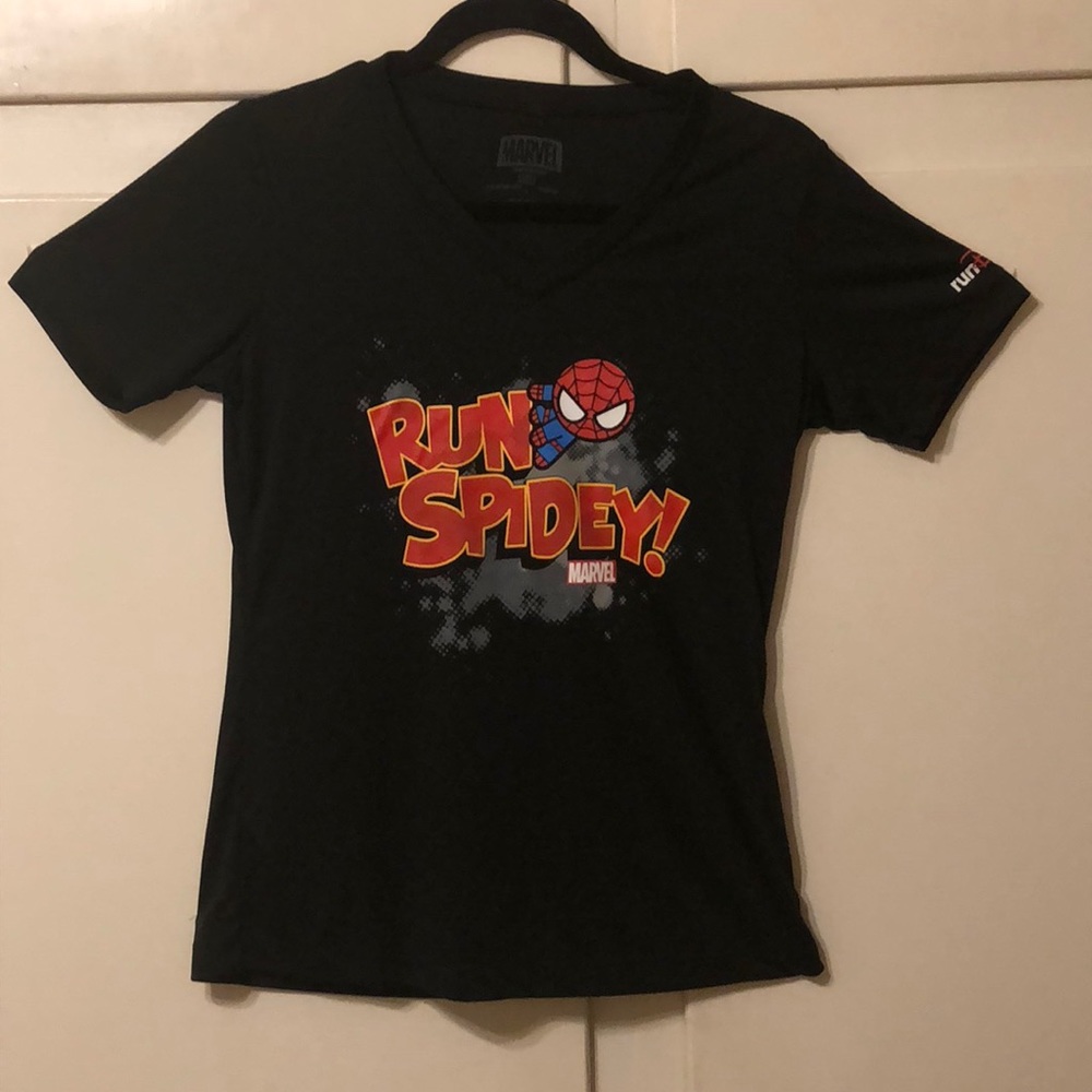 Official Disney Parks RunDisney Spiderman Shirt